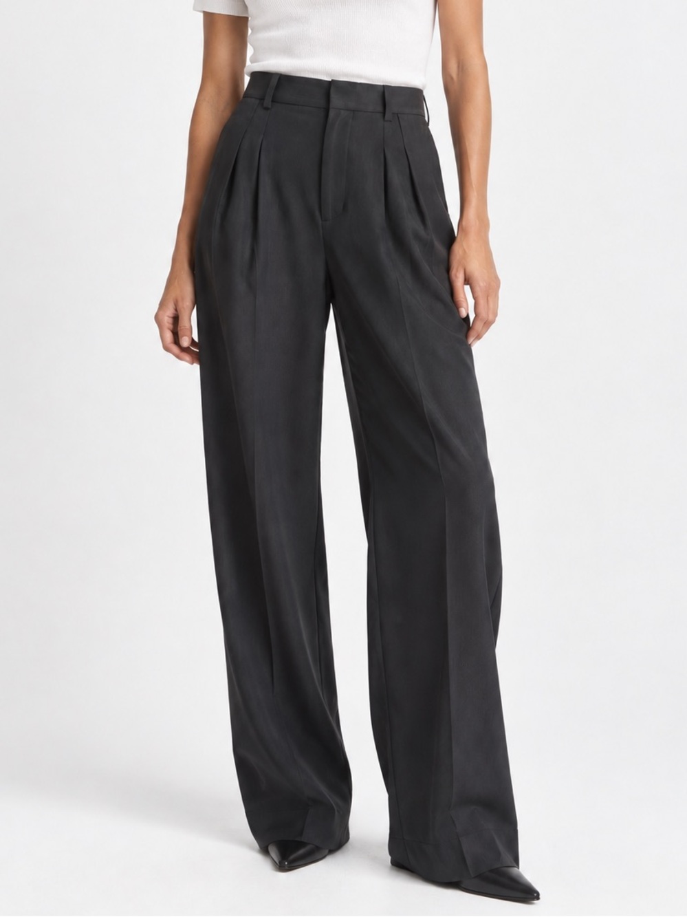 NWOT Jason Wu black relaxed trousers